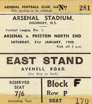 Arsenal FC v Preston North End FC